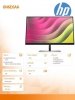 HP Inc. Monitor dotykowy FHD E24t G5 6N6E6AA